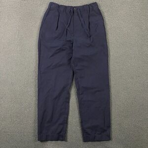 Alex Mill Pants Mens Small Relaxed Drawstring Elastic Stretch Waist Trouser Blue